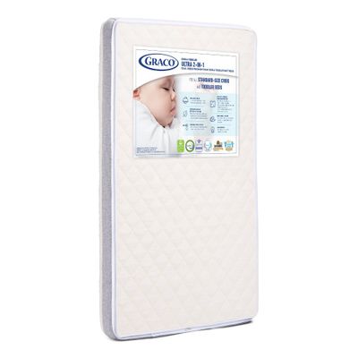 Graco Ultra 2-in-1 Premium Foam Dual-Sided Crib & Toddler Mattress