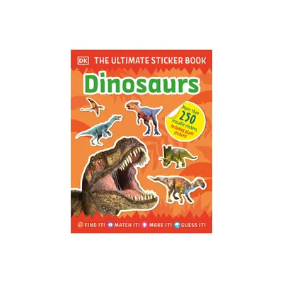 The Ultimate Sticker Book Dinosaurs - by DK (Paperback)