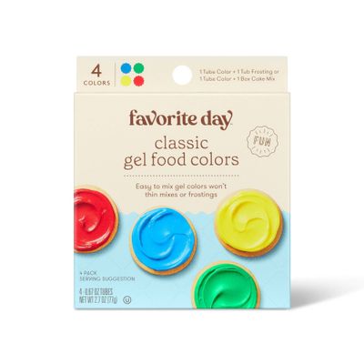 Classic Gel Food Coloring - Favorite Day