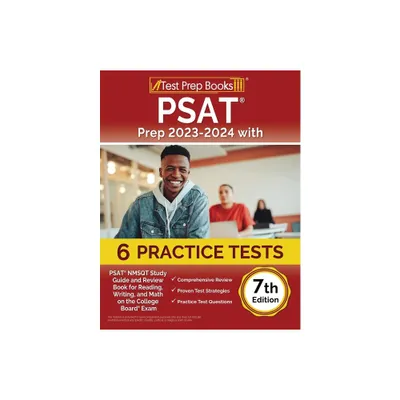 PSAT Prep 2023-2024 with 6 Practice Tests - by Joshua Rueda (Paperback)