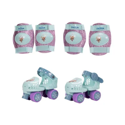 Frozen Kids Roller Skate with Pad Set