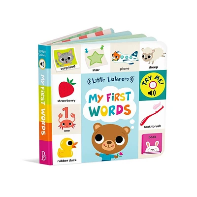 B. toys - Interactive Audio Board Book - Little Listeners: My First Words