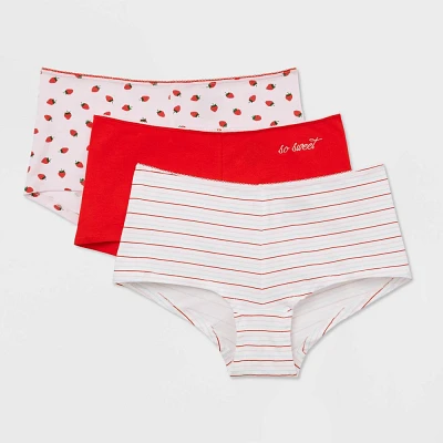 Women 3pk Boy Short