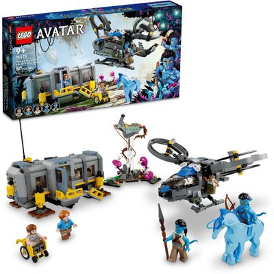 LEGO Avatar Floating Mountains: Site 26 & RDA Samson 75573 Building Toy Set