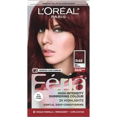 LOreal Paris Feria High Intensity Shimmering Color Power Red