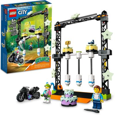 LEGO City The Knockdown Stunt Challenge 60341 Building Set