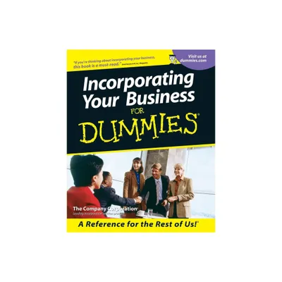 Incorporating Your Business for Dummies - (For Dummies) by The Company Corporation (Paperback)