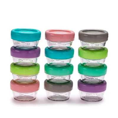 Melii Glass Baby Food Containers -12pk