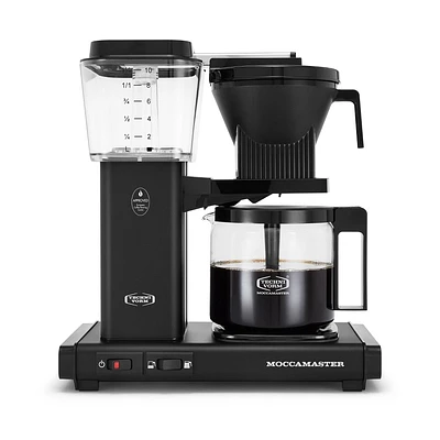 Moccamaster 10 Cup KBGV Drip Coffee Maker Matte Black