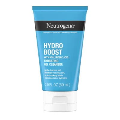 Neutrogena Hydro Boost Lightweight Hydrating Facial Gel Cleanser with Hyaluronic Acid