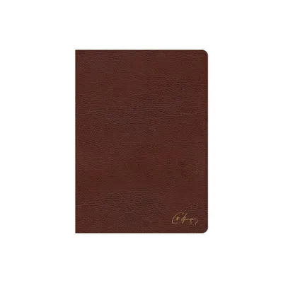 KJV Spurgeon Study Bible, Brown Bonded Leather - by Alistair Begg & Holman Bible Publishers (Leather Bound)