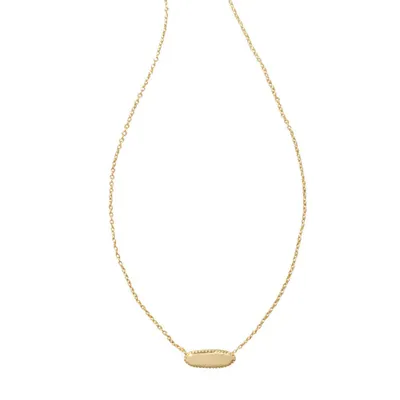 Kendra Scott Jaimee Metal 14K  Over Brass Pendant Necklace