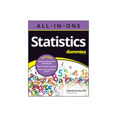 Statistics All-In-One for Dummies - by Deborah J Rumsey (Paperback)