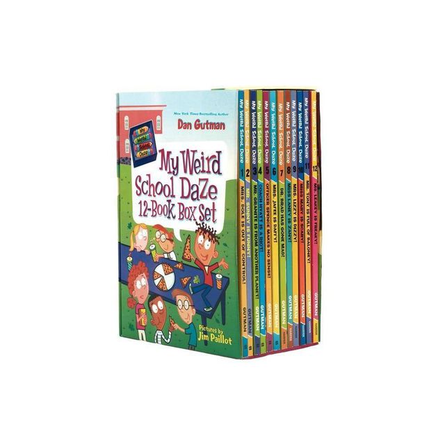 My Weird School Daze 12-Book Box Set - by Dan Gutman (Paperback)