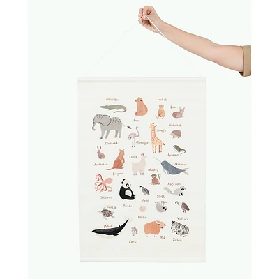 Gathre Animal Alphabet Kids Poster