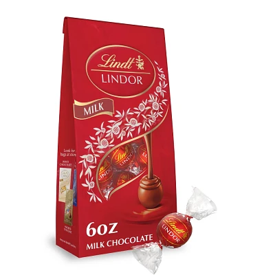 Lindt Lindor Milk Chocolate Candy Truffles