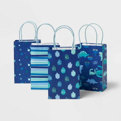 4ct Hanukkah Gift Bags - Spritz