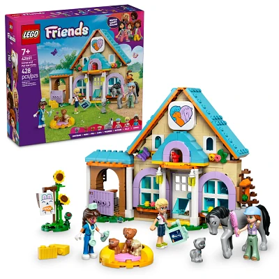 LEGO Friends Horse and Pet Vet Clinic Pretend Play Set 42651