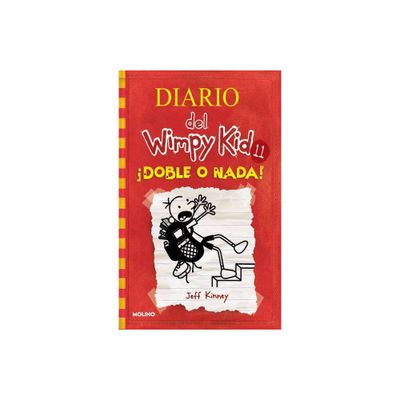 Doble O Nada! / Double Down - (Diario del Wimpy Kid) by Jeff Kinney (Hardcover)