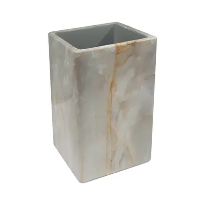 Stone Hedge Resin Decorative Tumbler Cup - Nu Steel