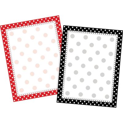 2pk Dots Lets Write! Computer & Writing Paper - Barker Creek: Decorative Writing Teacher Supplies, School Charts