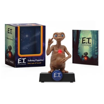 E.T. Talking Figurine - (Rp Minis) by Running Press (Paperback)