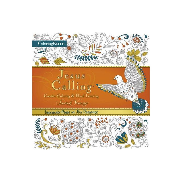 Jesus Calling Creative Coloring & Hand Lettering (Paperback) (Sarah Young)