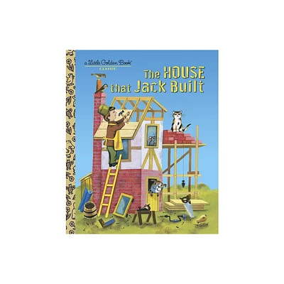 The House That Jack Built - (Little Golden Book) by Golden Books (Hardcover)