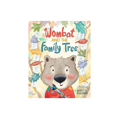 Wombat and the Family Tree - by Marietta Apollonio (Hardcover)