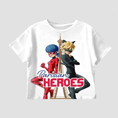 Girls Miraculous Short Sleeve Graphic T-Shirt