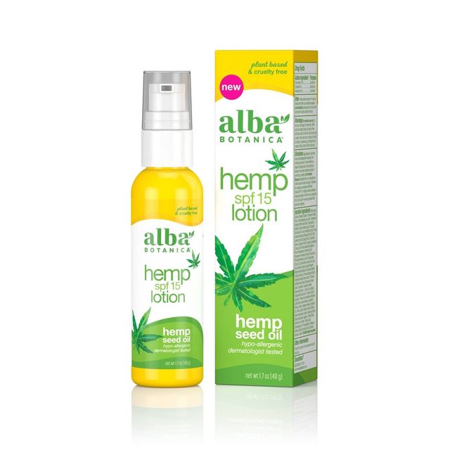 Alba Botanica Hemp Seed Oil Hydration - SPF 15 - 1.7oz