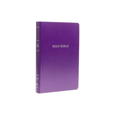 KJV, Gift and Award Bible, Imitation Leather, Purple, Red Letter Edition - by Thomas Nelson (Paperback)