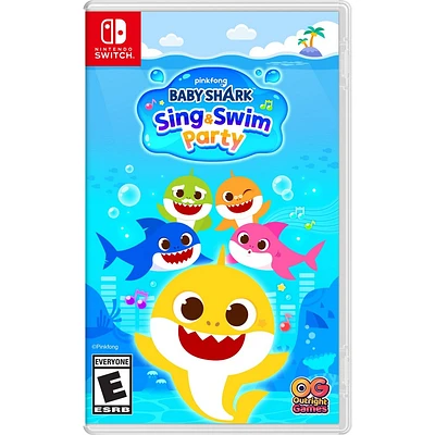 Baby Shark:Sing & Swim Party - Nintendo Switch: Family Co-op, Music Adventure, 1-4 Players