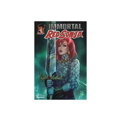 Immortal Red Sonja Vol. 1 - (Immortal Red Sonja Tp) by Dan Abnett (Paperback)