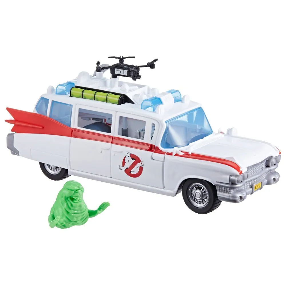 Ghostbusters Track and Trap Ecto-1 Toy Vehicle with Slimer Figure