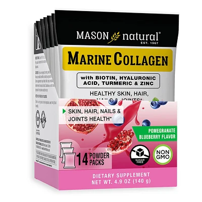 Mason Natural Marine Collagen Powder Stick Packs - 14ct