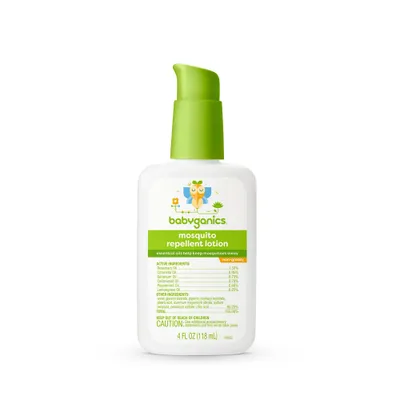 Babyganics 4oz Outdoor Pest Control Baby Mosquito Repellent Lotion