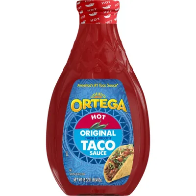 Ortega Hot Taco Sauce 16oz