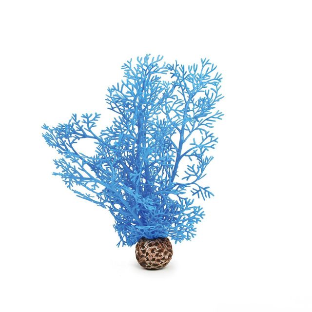 biOrb Sea Fan Aquarium Artificial Plants - Blue - S