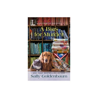 A Bias for Murder - (Queen Bees Quilt Shop) by Sally Goldenbaum (Paperback)