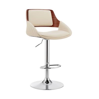 Colby Adjustable Counter Height Barstool: Swivel, Footrest, Armen Living