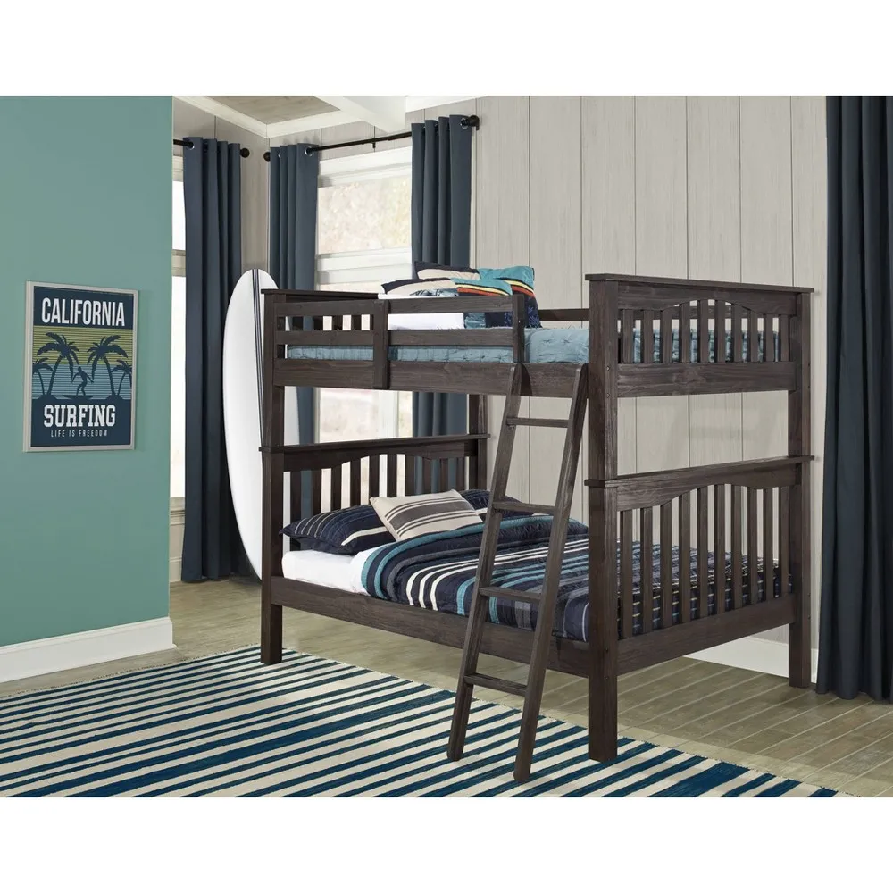 Hillsdale Furniture Full Over Full Highlands Harper Kids Bunk Bed Espresso  - Hillsdale Furniture | The Market Place