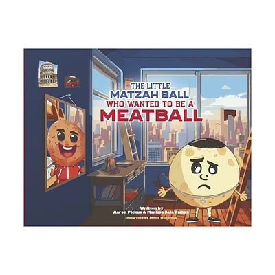 The Little Matzah Ball Who Wanted to Be a Meatball - by Aaron Pickus (Hardcover)