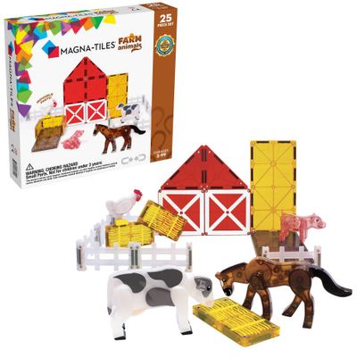 Magna-Tiles Farm Animals, building kits and sets