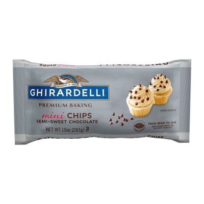 GHIRARDELLI Premium Baking Semi-Sweet Chocolate Mini Chips - 10oz