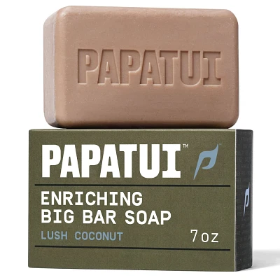 Papatui Enriching Mens Bar Soap Lush Coconut - 7oz