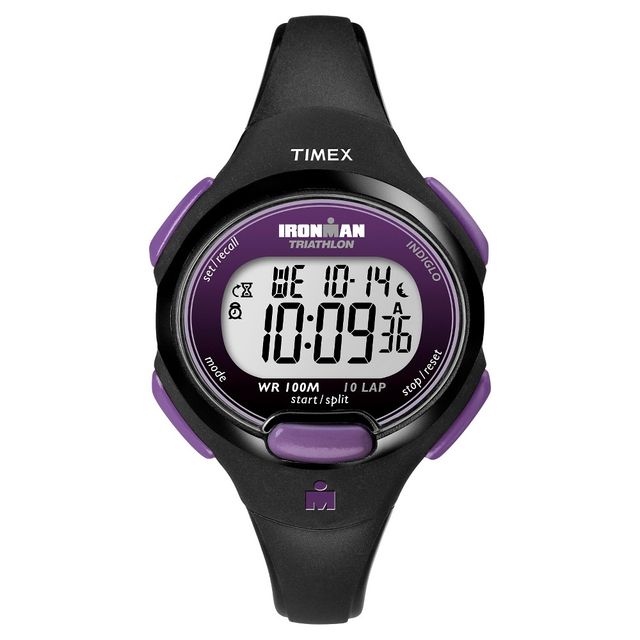 Womens Timex Ironman Essential 10 Lap Digital Watch - Black T5K523JT