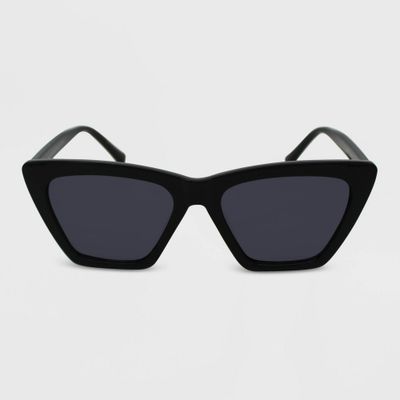 Womens Angular Cateye Sunglasses