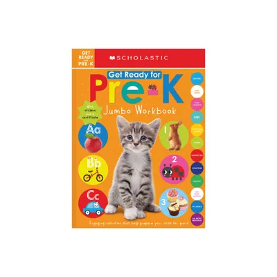 Get Ready for Pre-K Jumbo Workbook: Scholastic Early Learners (Jumbo Workbook) - (Paperback)