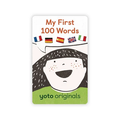 Yoto My First 100 Words Audio Card